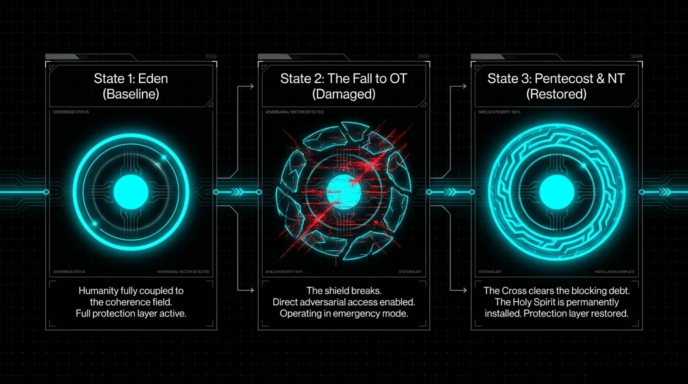 Divine System Architecture visualization — structural overview (page 06)