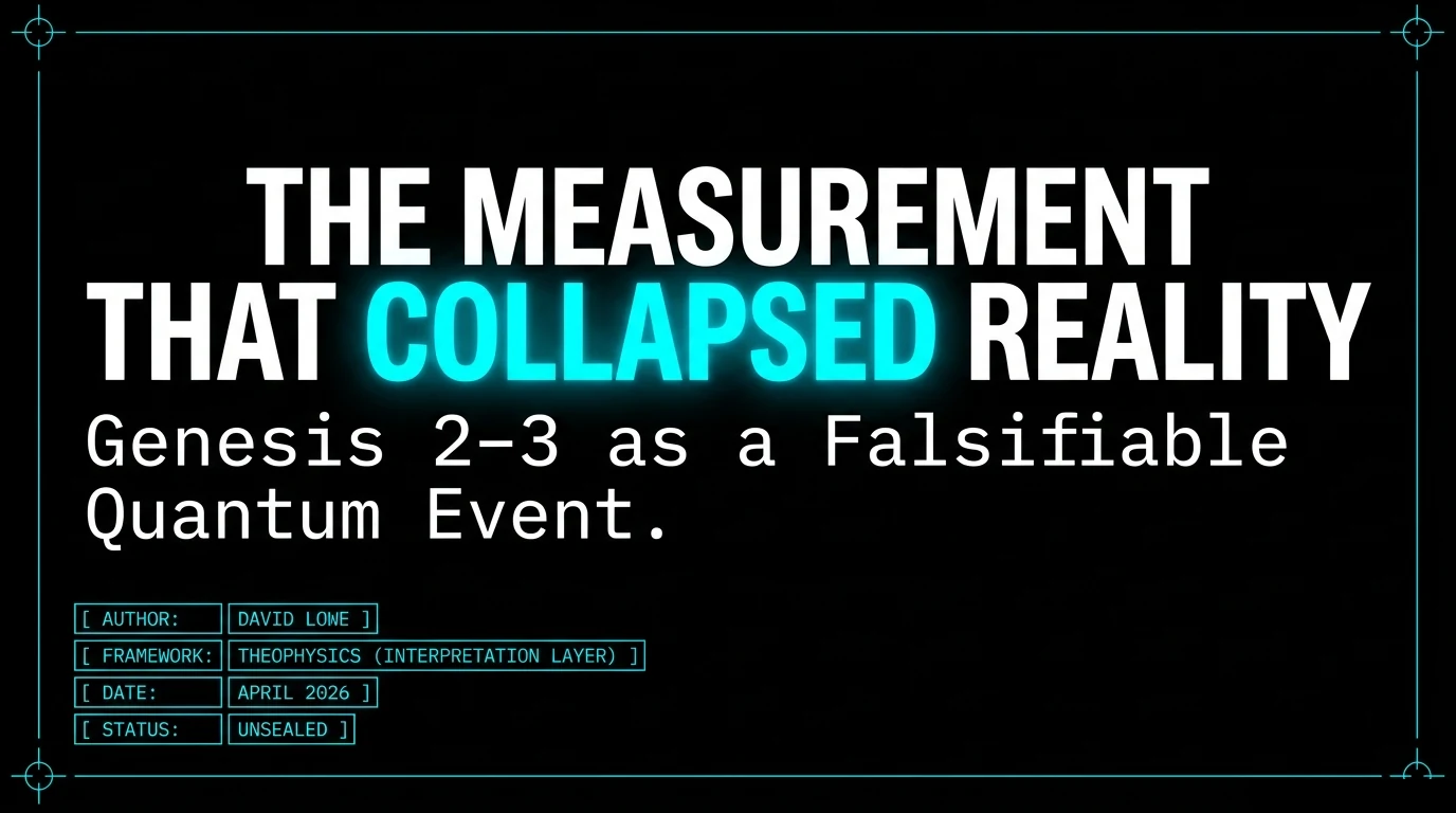 Genesis Measurement visualization — cross-domain mapping (page 01)