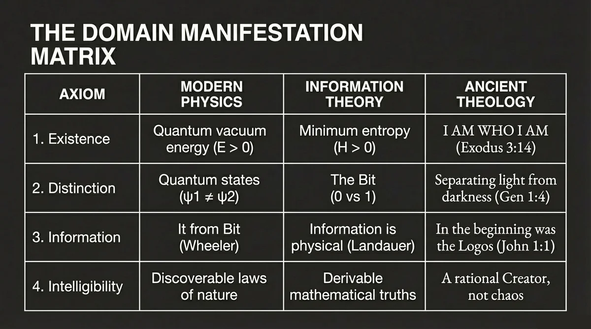 The convergence point